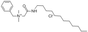 CAS#: 100-95-8， Benzyl-[2-(Dodecylamino)-2-Oxoethyl]-Dimethylazanium Chloride