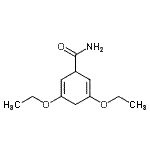 CAS 登录号：100055-53-6， 3,5-二乙氧基-2,5-环己二烯-1-甲酰胺