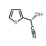 CAS 登录号：10017-06-8， (2R)-羟基(2-噻吩基)乙腈