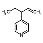 CAS 登录号：100190-74-7， 4-(1-戊烯-3-基)吡啶