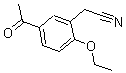 CAS 登录号：100192-10-7， (5-乙酰基-2-乙氧基苯基)-乙腈