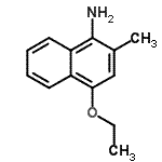 CAS 登录号：100371-78-6， 4-乙氧基-2-甲基-1-萘胺