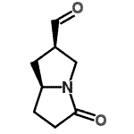 CAS 登录号：100447-27-6， (2R,7aS)-5-氧代六氢-1H-吡咯里嗪-2-甲醛