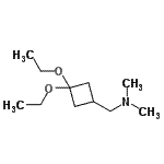 CAS 登录号：100535-42-0， 1-(3,3-二乙氧基环丁基)-N,N-二甲基甲胺