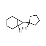 CAS 登录号：100672-64-8， 1-[(1S)-双环[4.1.0]庚-7-基]环戊醇