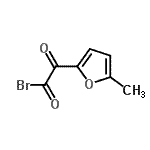 CAS#: 100750-53-6， (5-Methyl-2-Furyl)(Oxo)Acetyl Bromide