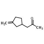 CAS 登录号：100812-38-2， 1-(3-亚甲基环戊基)丙酮