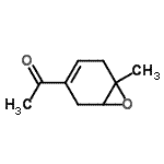 CAS 登录号：100938-99-6， 1-(6-甲基-7-氧杂双环[4.1.0]庚-3-烯-3-基)乙酮