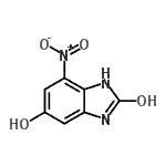 CAS 登录号：101084-01-9， 7-硝基-1H-苯并咪唑-2,5-二醇