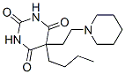 CAS 登录号：101087-11-0， 5-丁基-5-[2-(1-哌啶基)乙基]-1,3-二嗪农-2,4,6-三酮