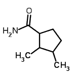 CAS 登录号：101252-08-8， 2,3-二甲基环戊烷甲酰胺