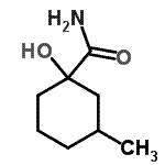 CAS 登录号：101252-18-0， 1-羟基-3-甲基环己烷甲酰胺