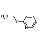 CAS 登录号：10132-15-7， 4-(乙硫基)嘧啶