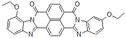 CAS 登录号：10144-81-7， 3,12-二乙氧基二苯并咪唑并[2,1-b:1',2'-j]苯并[lmn][3,8]菲咯啉-6,9-二酮