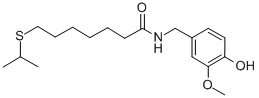 CAS#: 101517-14-0， N-Vanillyl-7-Isopropylthioheptanamide