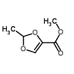 CAS#: 101544-32-5， Methyl 2-Methyl-1,3-Dioxole-4-Carboxylate