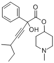 CAS#: 101711-09-5， (1-Methylpiperidin-4-Yl) 2-Hydroxy-5-Methyl-2-Phenylhept-3-Ynoate