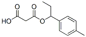 CAS 登录号：101756-25-6， 3-[1-(4-甲基苯基)丙氧基]-3-氧代丙酸