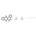 CAS 登录号：10181-46-1， 钠亚硫酸酯5,6-二羟基萘并[2,3-f]喹啉-7,12-二酮(4:2:1)
