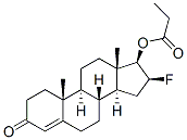 CAS 登录号：10183-45-6， 16-beta-氟-17-beta-(1-氧代丙氧基)-雄甾-4-烯-3-酮