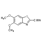CAS 登录号：101858-00-8， 5,6-二甲氧基-1,3-苯并噻唑-2-甲腈