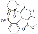 CAS 登录号：102097-78-9， 2,6-二甲基-4-(2-硝基苯基)-5-(2-氧代-1,3,2-二氧磷杂环己烷-2-基)-1,4-二氢吡啶-3-羧酸甲酯