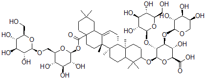 CAS#: 102146-27-0， Hemsloside H1