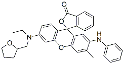 CAS#: 102232-11-1， 6'-[Ethyl[(Tetrahydrofuran-2-Yl)Methyl]Amino]-3'-Methyl-2'-Anilinospiro[Isobenzofuran-1(3H),9'-[9H]Xanthene]-3-One