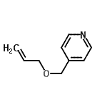 CAS 登录号：102547-80-8， 4-[(烯丙氧基)甲基]吡啶