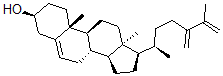 CAS 登录号：102607-76-1， (3S,8S,9S,10R,13R,14S,17R)-10,13-二甲基-17-[(2R)-6-甲基-5-亚甲基庚-6-烯-2-基]-2,3,4,7,8,9,11,12,14,15,16,17-十二氢-1H-环戊二烯并[a]菲-3-醇