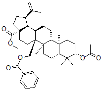 CAS#: 102637-02-5， (3beta)-3-(Acetyloxy)-27-(Benzoyloxy)-Lup-20(29)-En-28-Oic Acid Methyl Ester