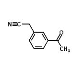CAS 登录号：10266-44-1， (3-乙酰基苯基)乙腈