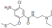 CAS#: 102670-58-6， 4-Amino-5-Chloro-N-(2-Diethylaminoethyl)-2-(2-Methylsulfanylethoxy)Benzamide