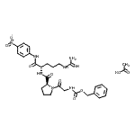 CAS 登录号：102679-70-9， N-[(苄氧基)羰基]甘氨酰-L-脯氨酰-N-(4-硝基苯基)-L-精氨酰胺乙酸酯(1:1)