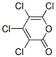 CAS 登录号：10269-62-2， 3,4,5,6-四氯吡喃-2-酮