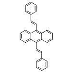 CAS 登录号：10273-82-2， 9,10-二[(E)-2-苯基乙烯基]蒽