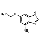 CAS 登录号：102872-06-0， 6-乙氧基-1H-苯并咪唑-4-胺