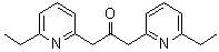 CAS 登录号：102878-26-2， 1,3-二(6-乙基-2-吡啶基)丙酮