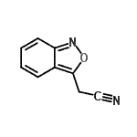 CAS 登录号：102908-41-8， 2,1-苯并恶唑-3-基乙腈