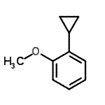 CAS 登录号：10292-66-7， 1-环丙基-2-甲氧基苯