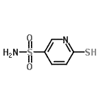 CAS 登录号：10298-20-1， 6-硫代-1,6-二氢-3-吡啶磺酰胺