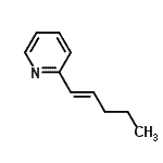 CAS 登录号：103030-59-7， 2-[(1E)-1-戊烯-1-基]吡啶
