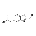 CAS#: 103038-16-0， N-(2-Methoxy-1,3-Benzothiazol-5-Yl)Acetamide