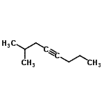 CAS 登录号：10306-94-2， 2-甲基-4-辛炔