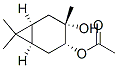 CAS 登录号：10309-65-6， [(1S,3R,4R,6R)-3-羟基-3,7,7-三甲基-4-双环[4.1.0]庚烷基]乙酸酯
