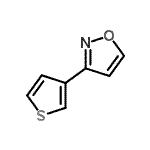CAS 登录号：103092-70-2， 3-(3-噻吩基)-1,2-恶唑