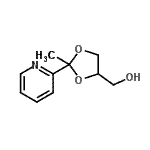 CAS 登录号：103096-07-7， [2-甲基-2-(2-吡啶基)-1,3-二氧戊环-4-基]甲醇