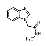 CAS#: 103096-30-6， 2-(1H-Benzimidazol-1-Yl)-N-Methylacetamide