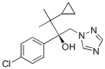 CAS 登录号：103183-65-9， (2R)-2-(4-氯苯基)-3-环丙基-3-甲基-1-(1,2,4-三唑-1-基)丁烷-2-醇
