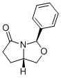 structure of CAS# 103201-79-2, (3R,7aS)-Tetrahydro-3-Phenyl-3H,5H-Pyrrolo[1,2-c]Oxazol-5-One